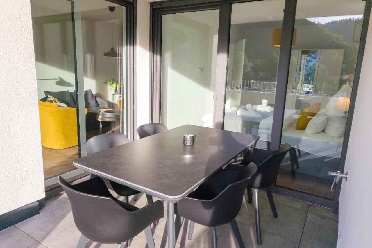 Vivamosel: Appartement Mit Mosel & Burgblick - Balkon - Parken - Aufzug - Fahrradraum Кохем Екстер'єр фото